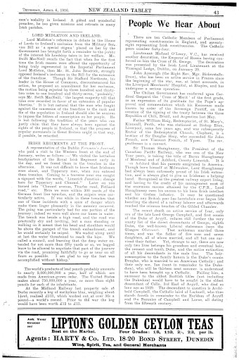 Issue page