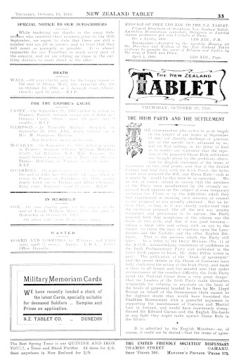 Issue page