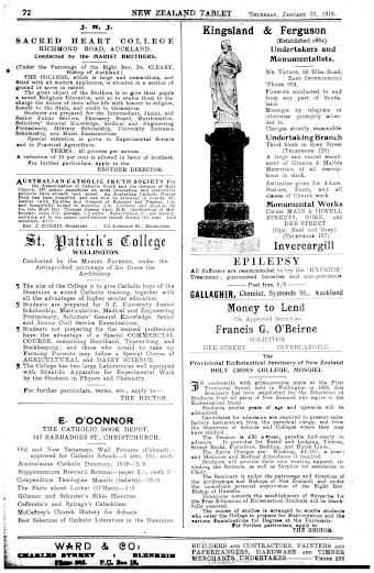 Issue page