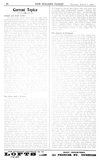 Issue page