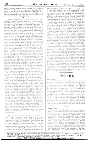 Issue page