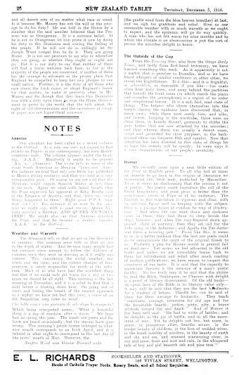 Issue page