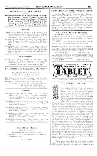 Issue page