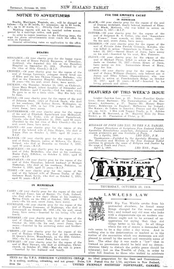 Issue page