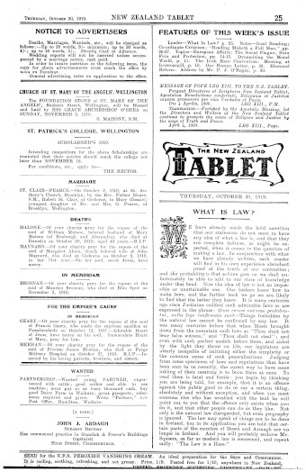 Issue page