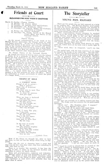 Issue page