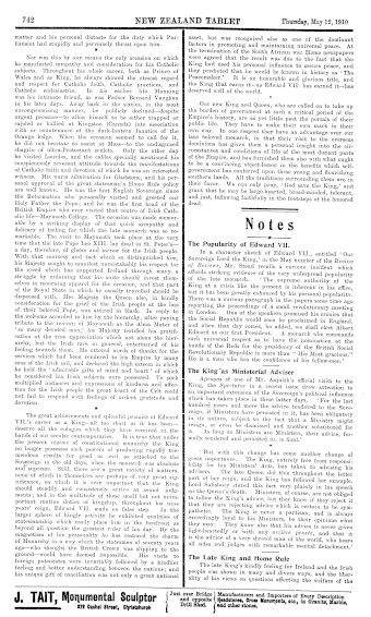 Issue page