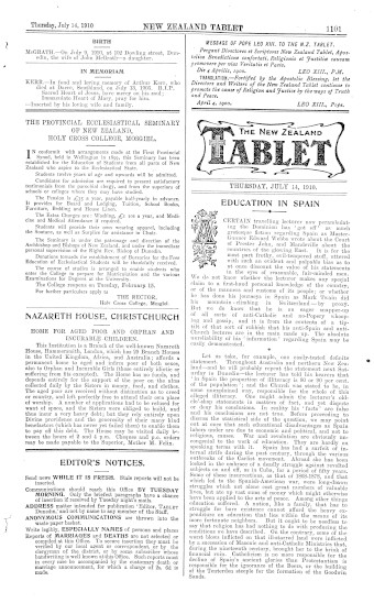 Issue page