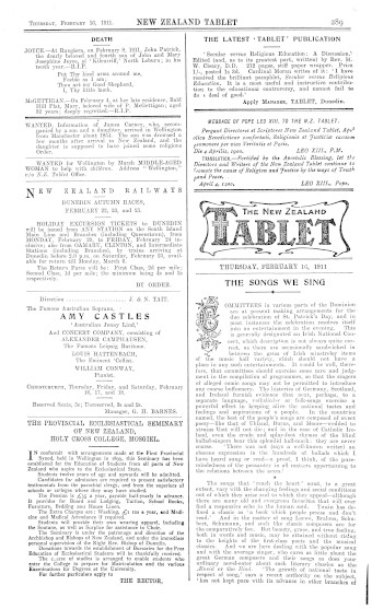 Issue page