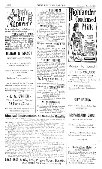 Issue page