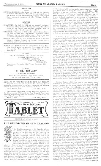 Issue page