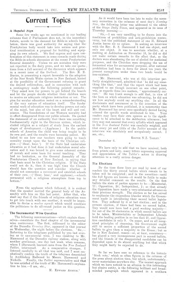 Issue page