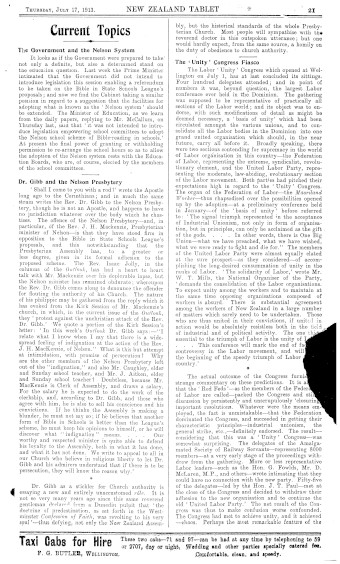 Issue page