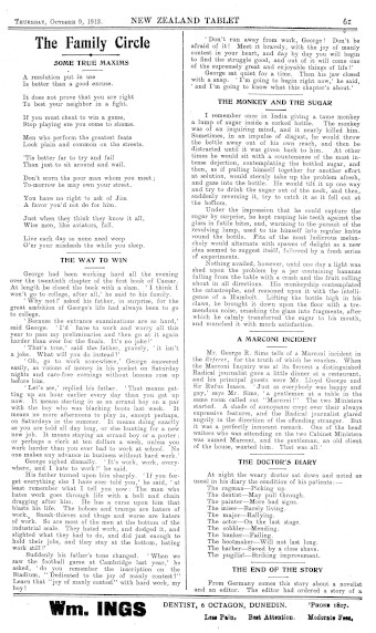 Issue page