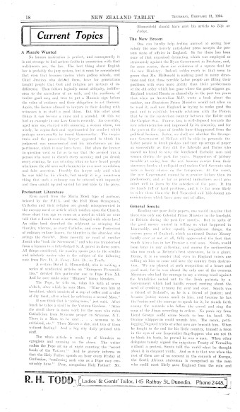 Issue page