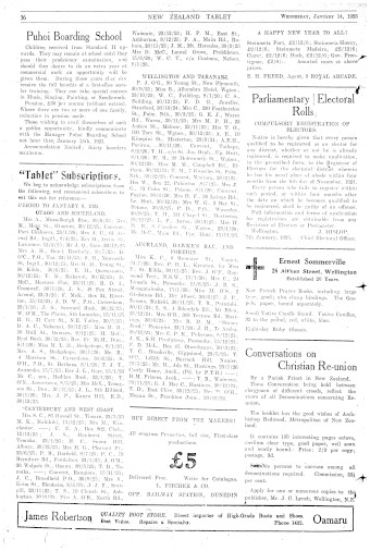 Issue page