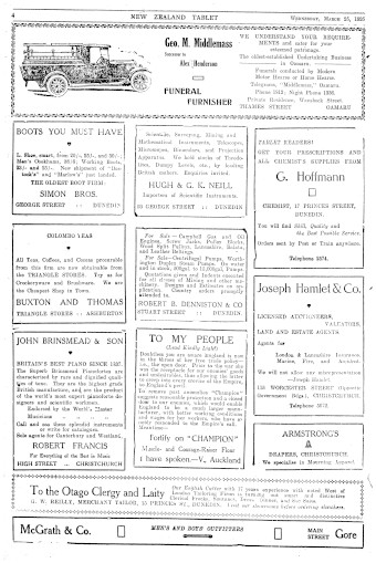 Issue page