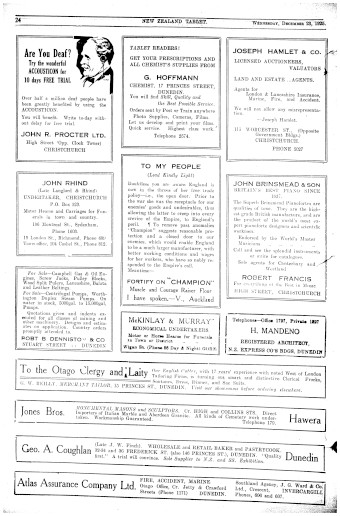 Issue page