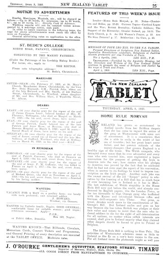 Issue page