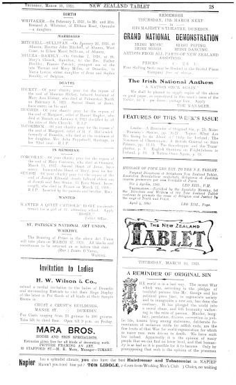 Issue page