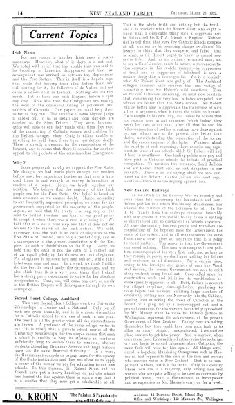 Issue page