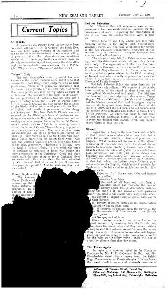 Issue page