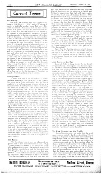 Issue page