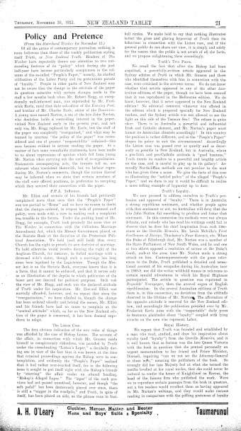 Issue page