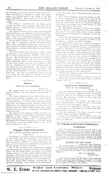 Issue page