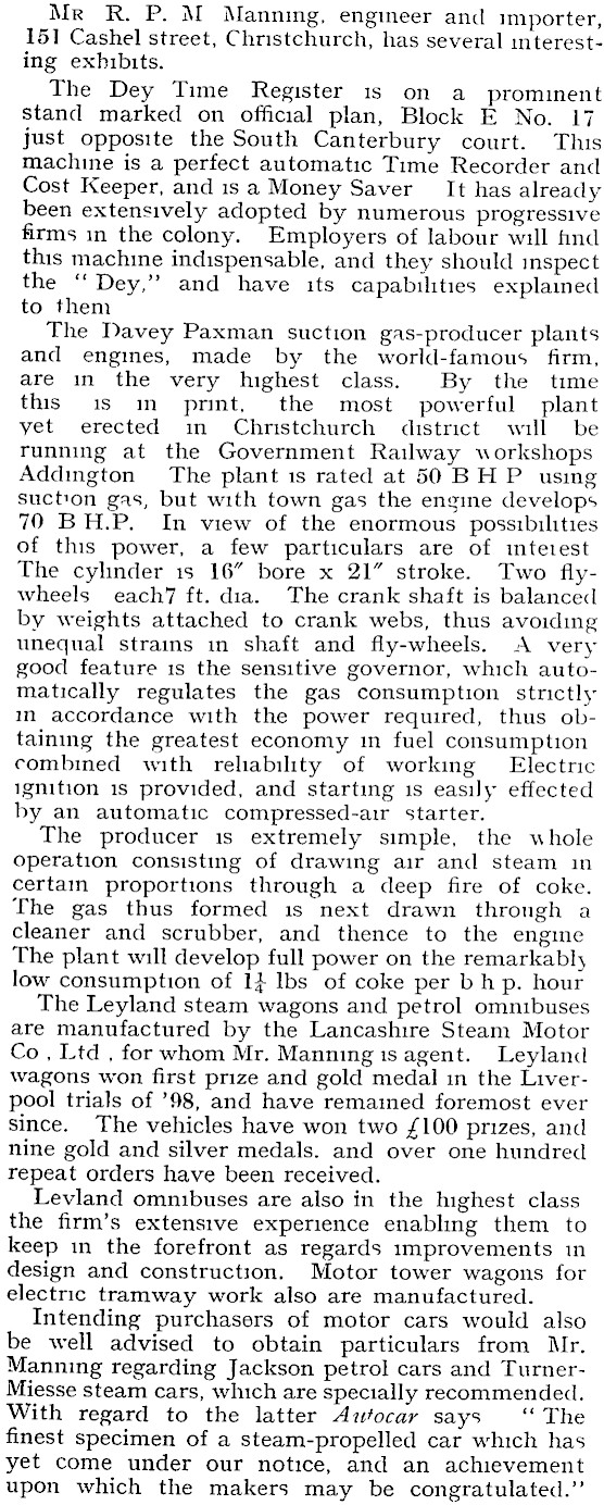 papers past magazines and journals progress 2 january 1907 mr r p m manning papers past national library of new zealand