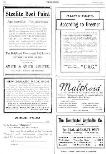 Issue page