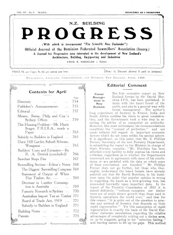 Issue page