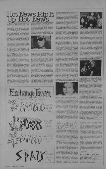 Issue page