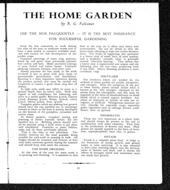 Issue page