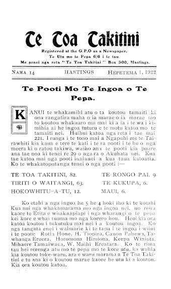 Issue page