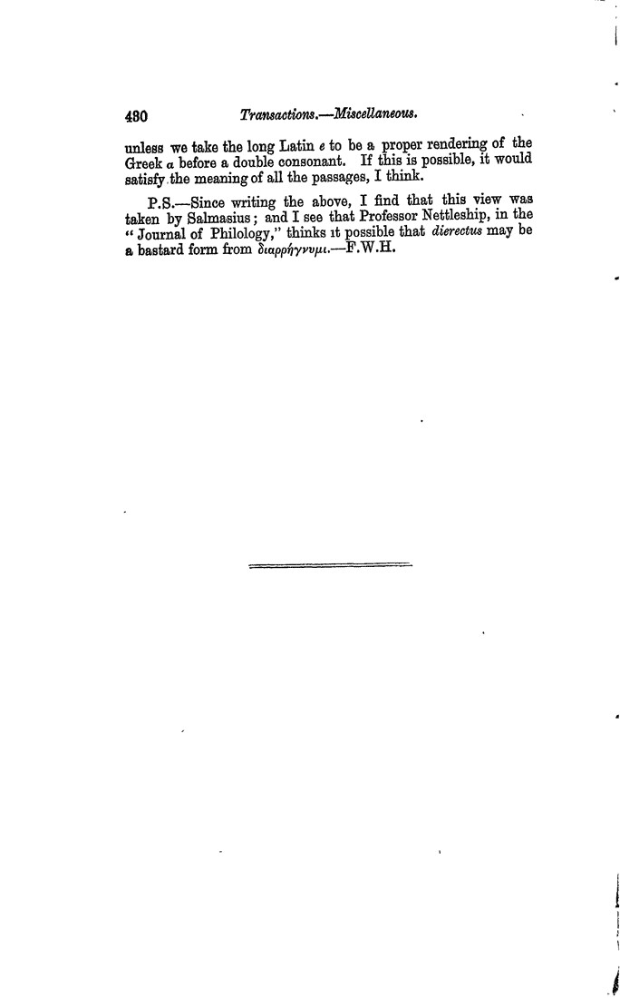 Papers Past Magazines And Journals Transactions And Proceedings Of The Royal Society Of New Zealand 17 Art Lii On The Etymology Of The Word