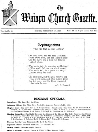 Issue page