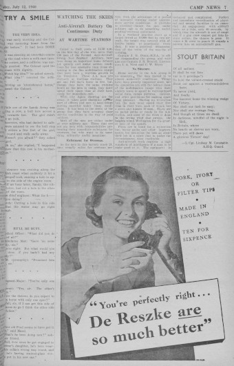 Issue page