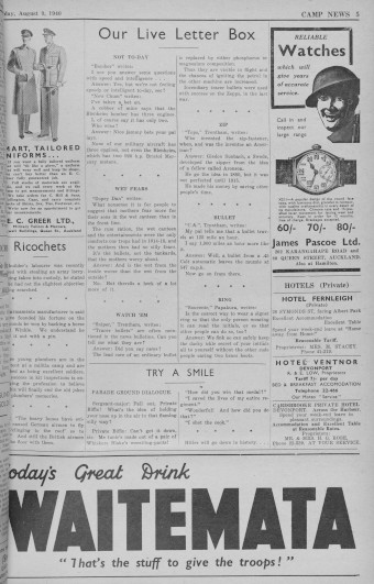 Issue page