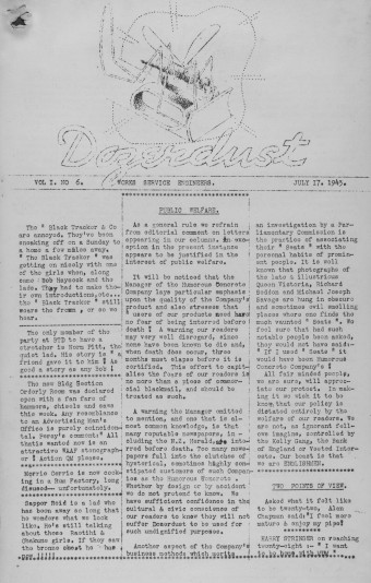 Issue page