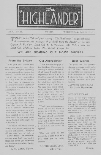 Issue page