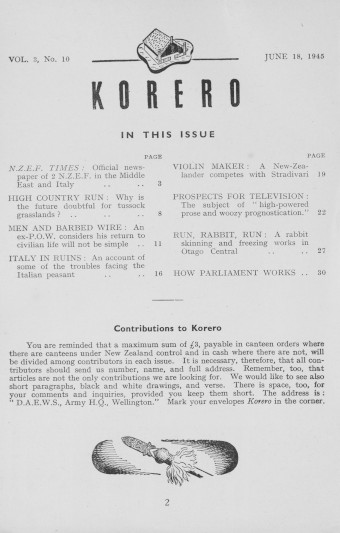 Issue page